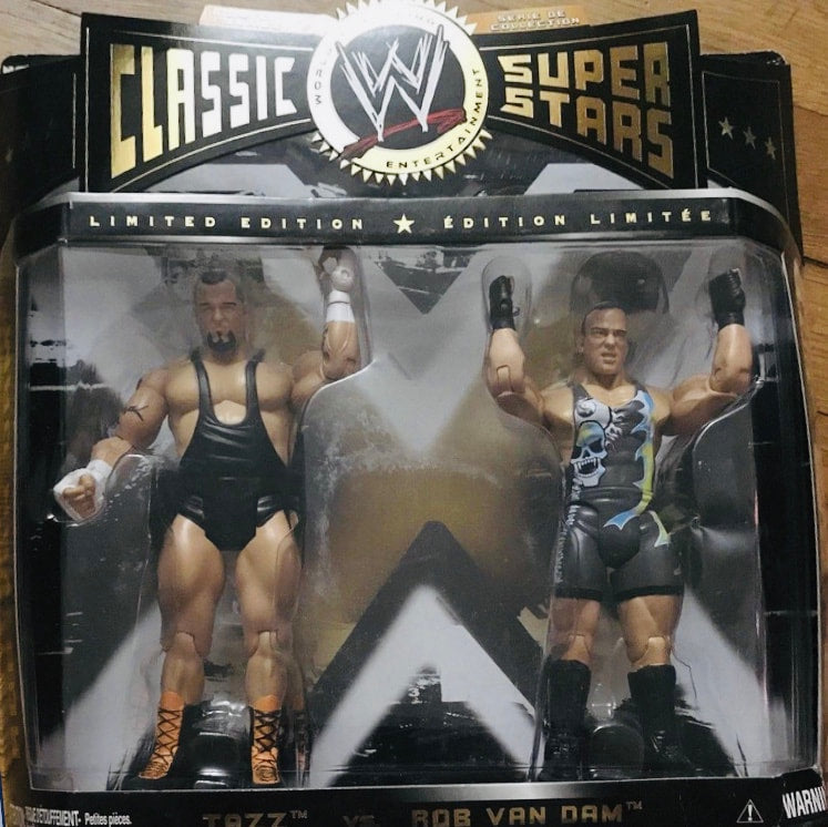 WWE Jakks Pacific Classic Superstars 2-Packs 11 Tazz vs. Rob Van Dam Action & Toy Figures PWcatalog