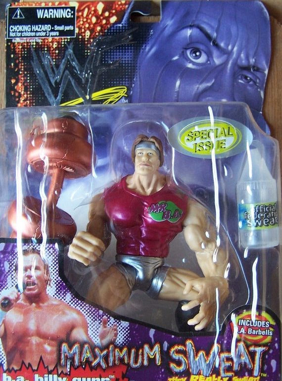 1999 WWF Jakks Pacific Maximum Sweat Special Issue B.A. Billy Gunn Action & Toy Figures PWcatalog