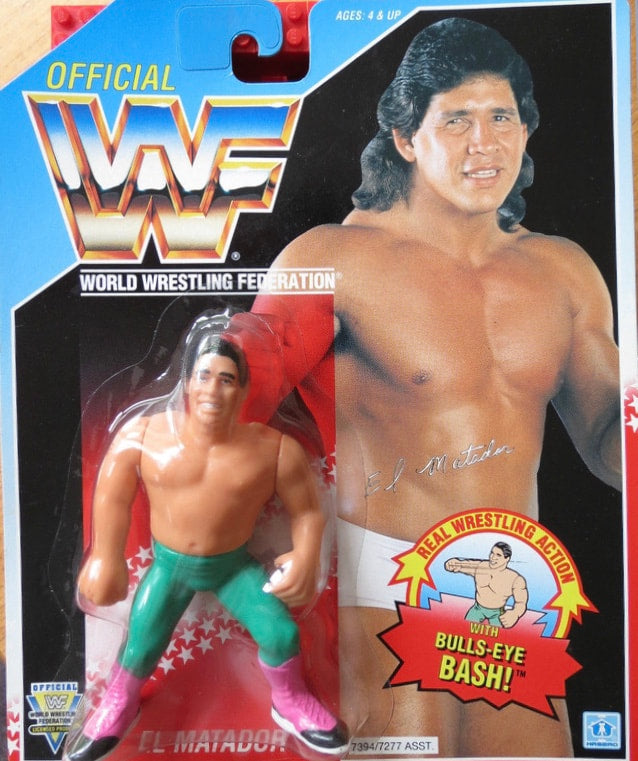 WWF Hasbro 6 El Matador with Bullseye Bash! Action & Toy Figures PWcatalog