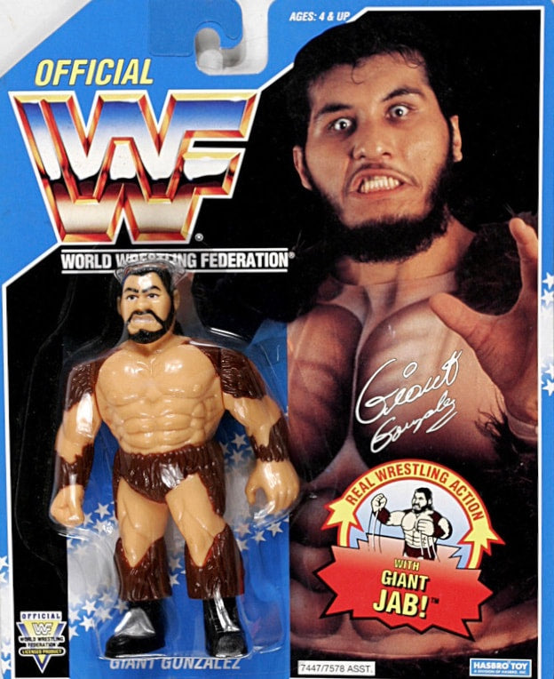 WWF Hasbro 10 Giant González with Giant Jab! Action & Toy Figures PWcatalog
