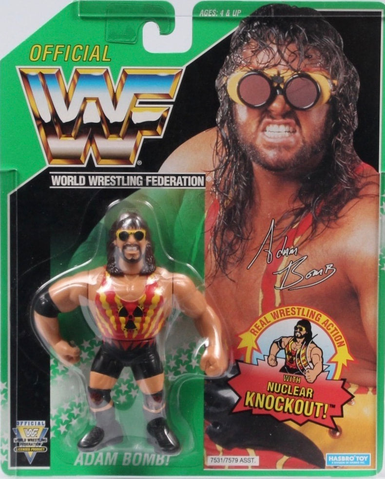 WWF Hasbro 11 Adam Bomb with Nuclear Knockout! Action & Toy Figures PWcatalog