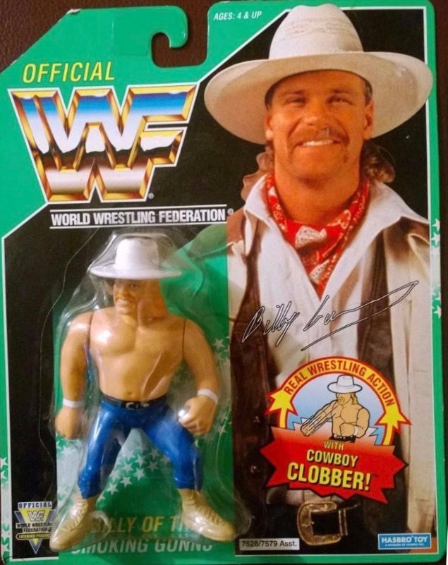 WWF Hasbro 11 Billy of the Smoking Gunns with Cowboy Clobber! Action & Toy Figures PWcatalog