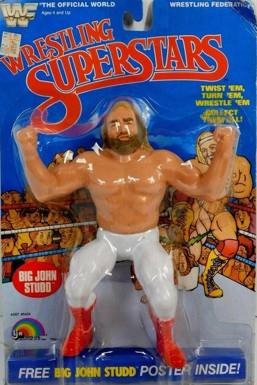 WWF LJN Wrestling Superstars 1 Big John Studd Action & Toy Figures PWcatalog