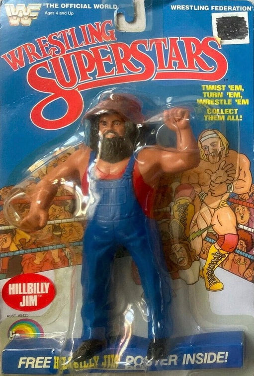 WWF LJN Wrestling Superstars 1 Hillbilly Jim Action & Toy Figures PWcatalog