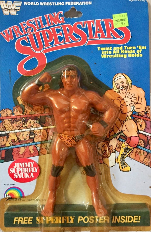 WWF LJN Wrestling Superstars 1 Jimmy "Superfly" Snuka Action & Toy Figures PWcatalog