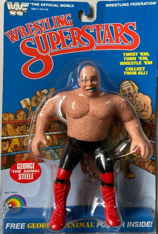 WWF LJN Wrestling Superstars 2 George "The Animal" Steele Action & Toy Figures PWcatalog