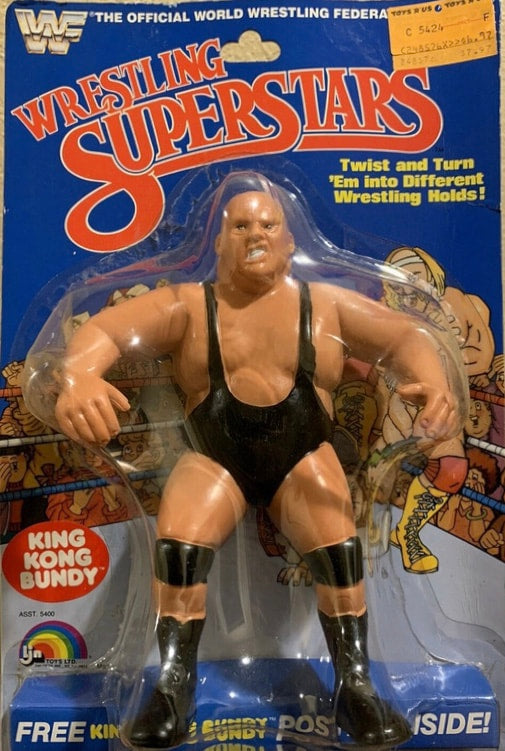 WWF LJN Wrestling Superstars 2 King Kong Bundy Action & Toy Figures PWcatalog