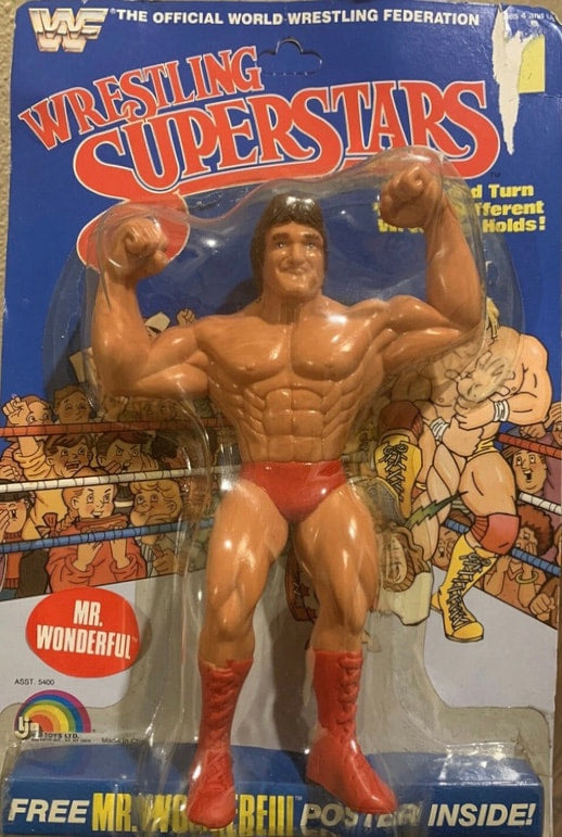 WWF LJN Wrestling Superstars 2 Mr. Wonderful Action & Toy Figures PWcatalog