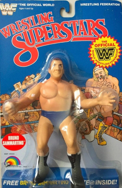 WWF LJN Wrestling Superstars 3 Bruno Sammartino Action & Toy Figures PWcatalog