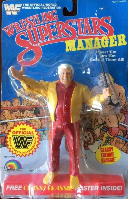 WWF LJN Wrestling Superstars 3 Classy Freddie Blassie Action & Toy Figures PWcatalog