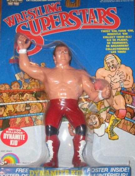 WWF LJN Wrestling Superstars 3 Dynamite Kid Action & Toy Figures PWcatalog