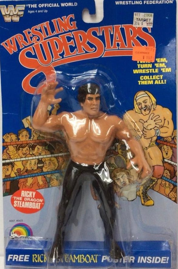 WWF LJN Wrestling Superstars 3 Ricky "The Dragon" Steamboat Action & Toy Figures PWcatalog