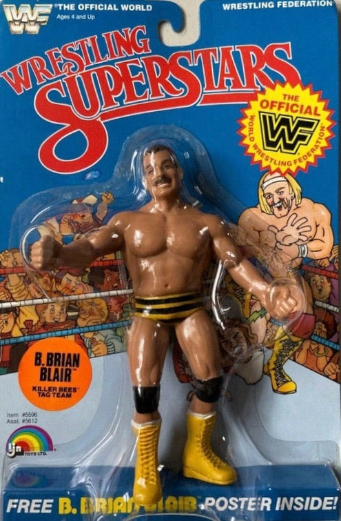 WWF LJN Wrestling Superstars 4 B. Brian Blair Action & Toy Figures PWcatalog
