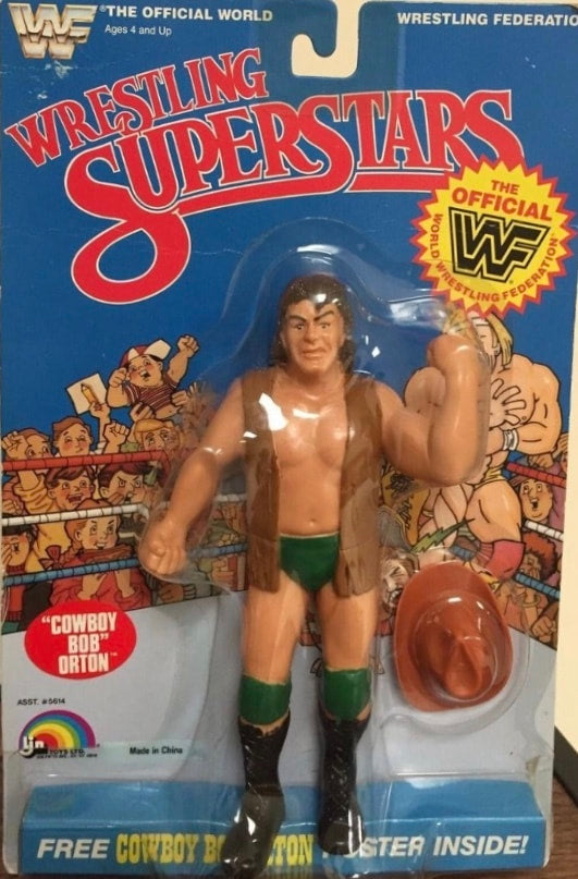 WWF LJN Wrestling Superstars 4 "Cowboy" Bob Orton Action & Toy Figures PWcatalog