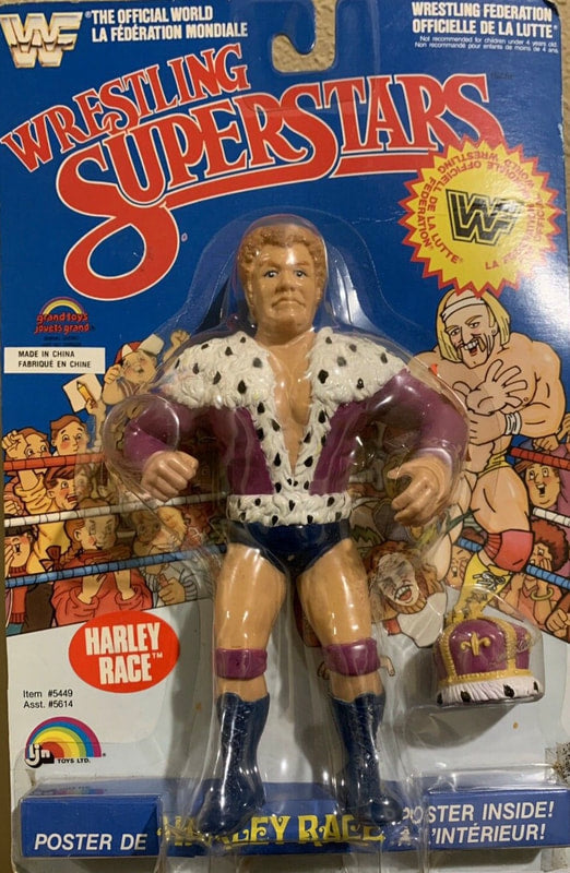 WWF LJN Wrestling Superstars 4 Harley Race Action & Toy Figures PWcatalog