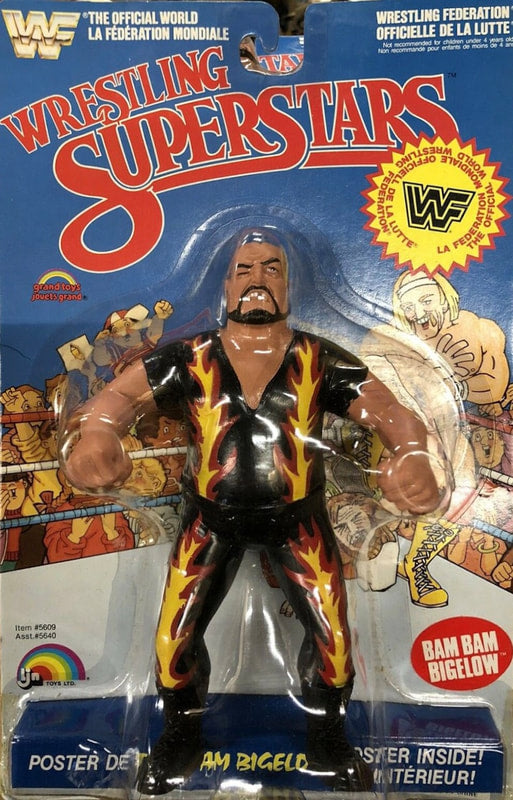WWF LJN Wrestling Superstars 5 Bam Bam Bigelow Action & Toy Figures PWcatalog