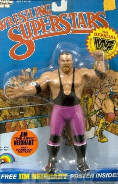 WWF LJN Wrestling Superstars 4 Jim "The Anvil" Neidhart Action & Toy Figures PWcatalog