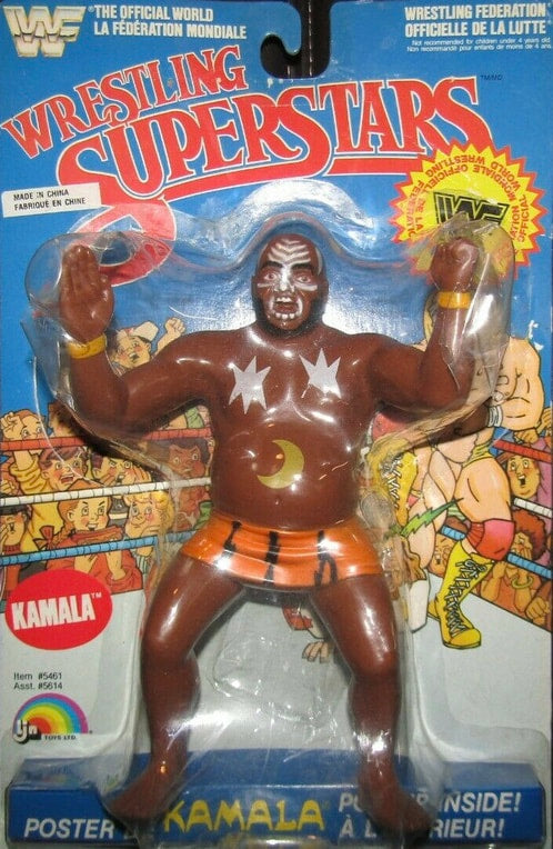 WWF LJN Wrestling Superstars 4 Kamala Action & Toy Figures PWcatalog