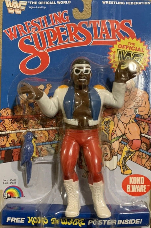 WWF LJN Wrestling Superstars 4 Koko B. Ware Action & Toy Figures PWcatalog