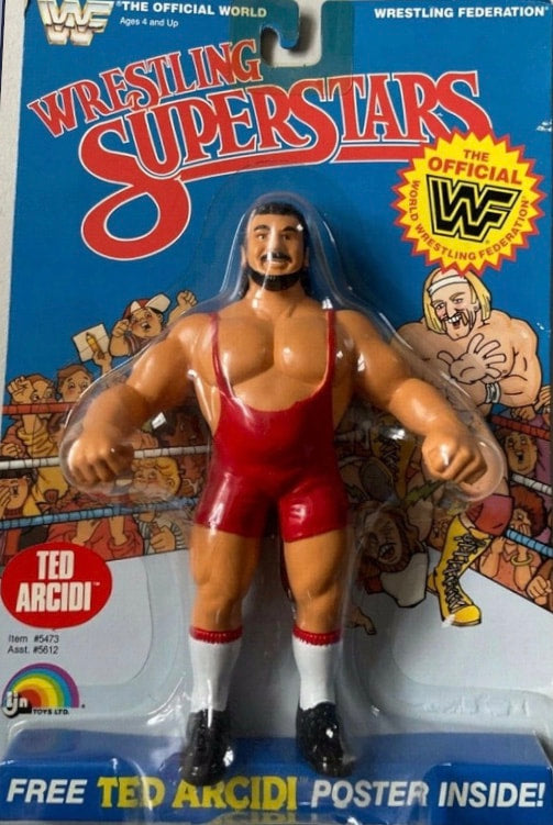 WWF LJN Wrestling Superstars 4 Ted Arcidi Action & Toy Figures PWcatalog