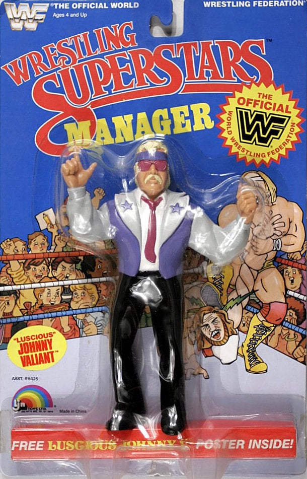 WWF LJN Wrestling Superstars 5 "Luscious" Johnny Valiant Action & Toy Figures PWcatalog