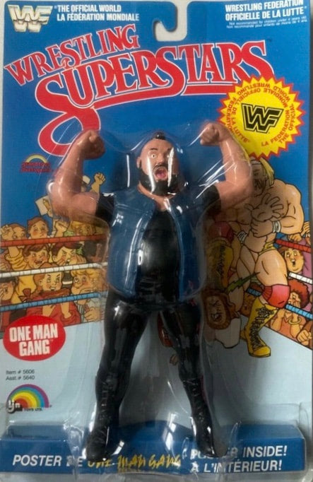 WWF LJN Wrestling Superstars 5 One Man Gang Action & Toy Figures PWcatalog