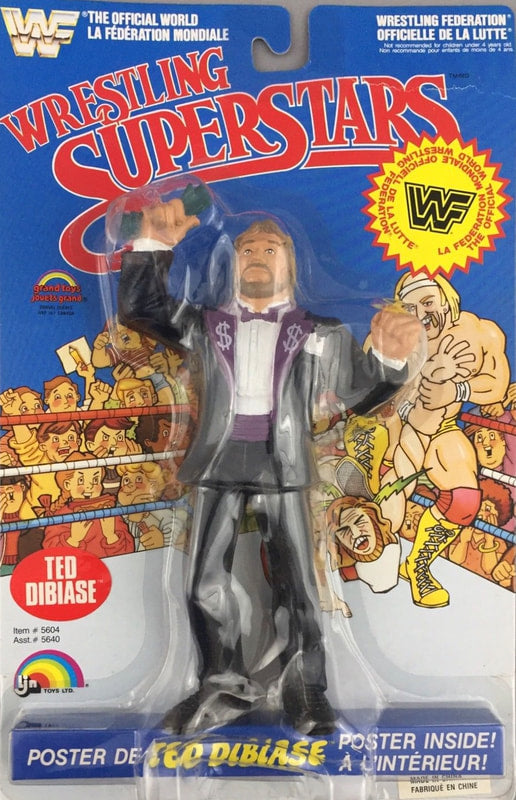 WWF LJN Wrestling Superstars 5 Ted Dibiase Action & Toy Figures PWcatalog