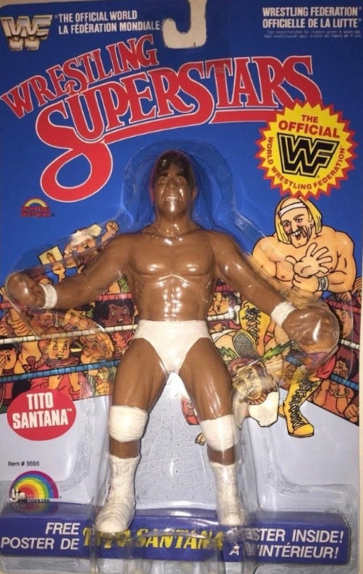 WWF LJN Wrestling Superstars 5 Tito Santana Action & Toy Figures PWcatalog
