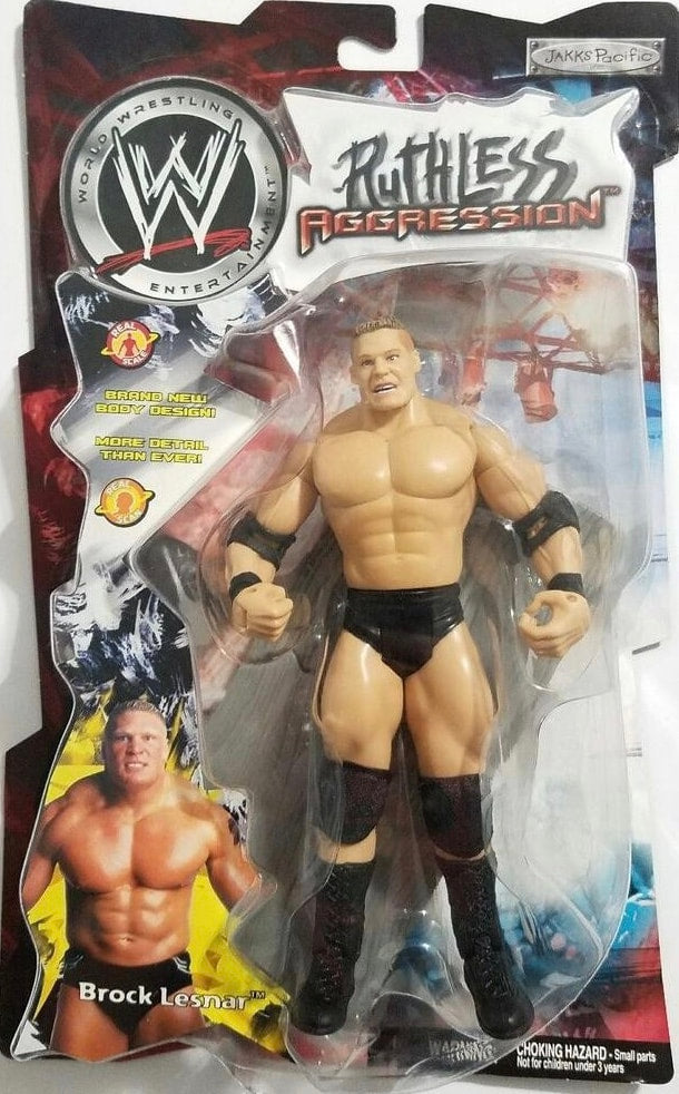 WWE Jakks Pacific Ruthless Aggression 1 Brock Lesnar Action & Toy Figures PWcatalog