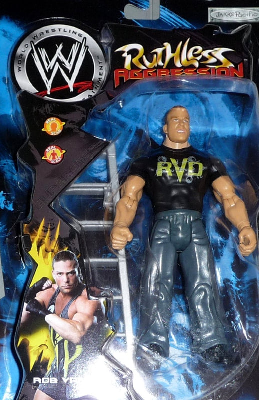 WWE Jakks Pacific Ruthless Aggression 3 Rob Van Dam Action & Toy Figures PWcatalog