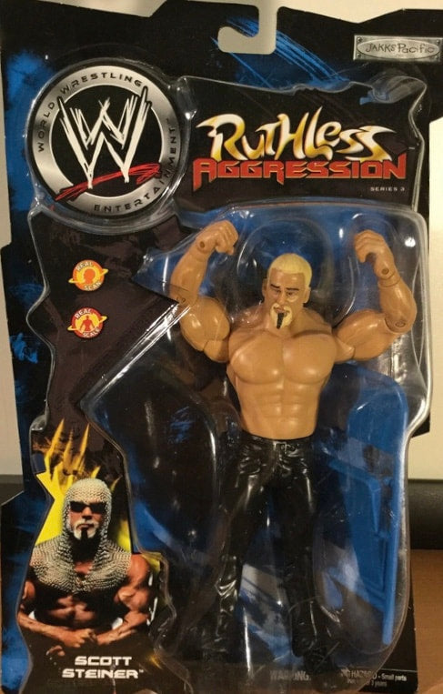 WWE Jakks Pacific Ruthless Aggression 3 Scott Steiner Action & Toy Figures PWcatalog
