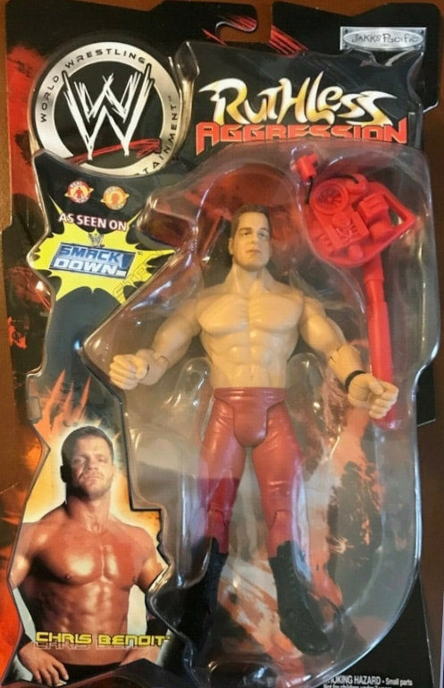 WWE Jakks Pacific Ruthless Aggression 4 Chris Benoit Action & Toy Figures PWcatalog