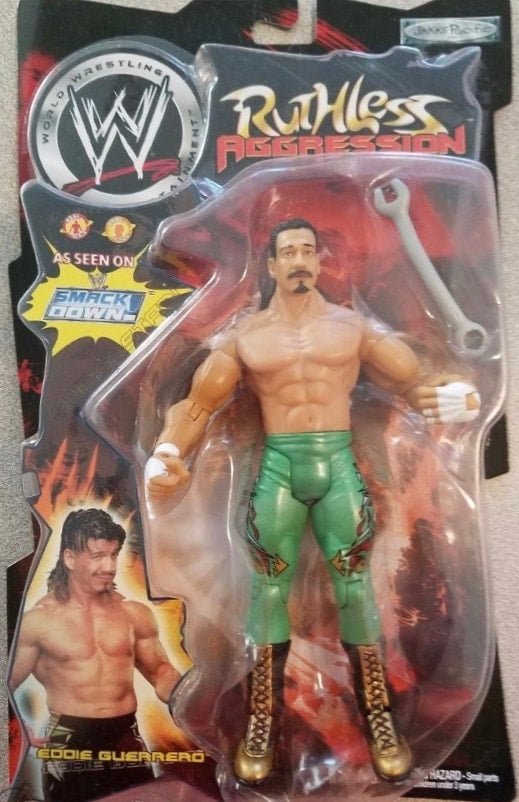 WWE Jakks Pacific Ruthless Aggression 4 Eddie Guerrero Action & Toy Figures PWcatalog