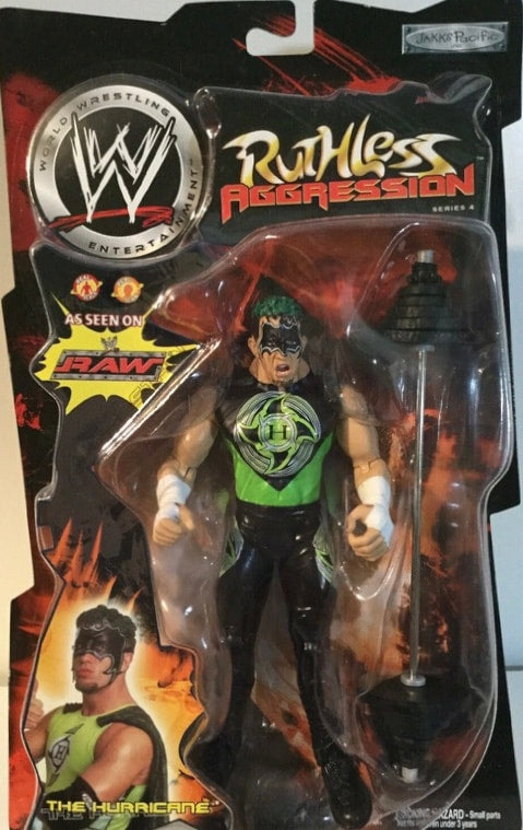 WWE Jakks Pacific Ruthless Aggression 4 The Hurricane Action & Toy Figures PWcatalog
