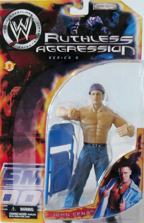 WWE Jakks Pacific Ruthless Aggression 5 John Cena Action & Toy Figures PWcatalog