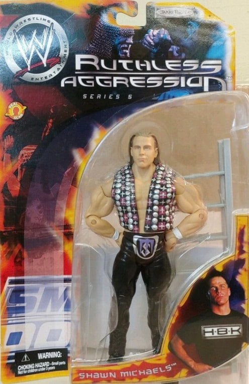 WWE Jakks Pacific Ruthless Aggression 5 Shawn Michaels Action & Toy Figures PWcatalog
