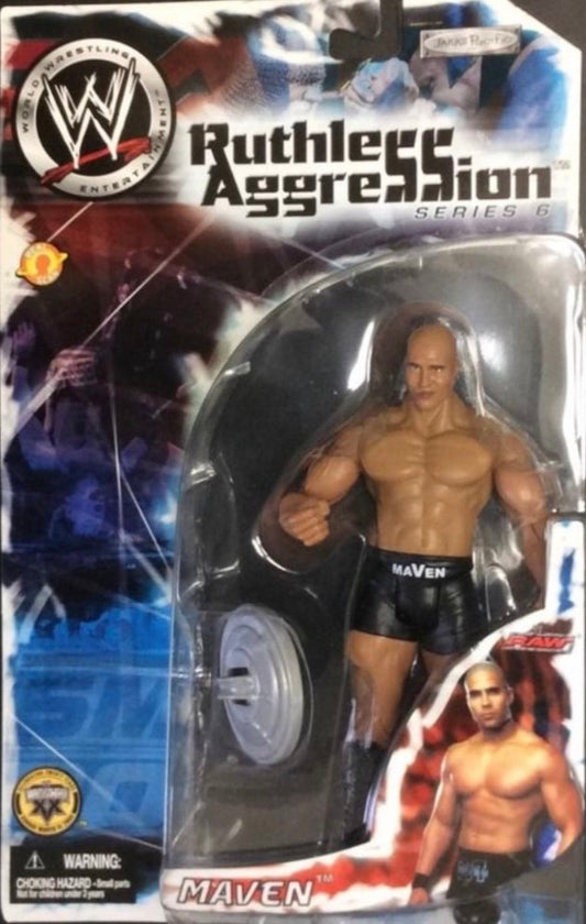 WWE Jakks Pacific Ruthless Aggression 6 Maven Action & Toy Figures PWcatalog