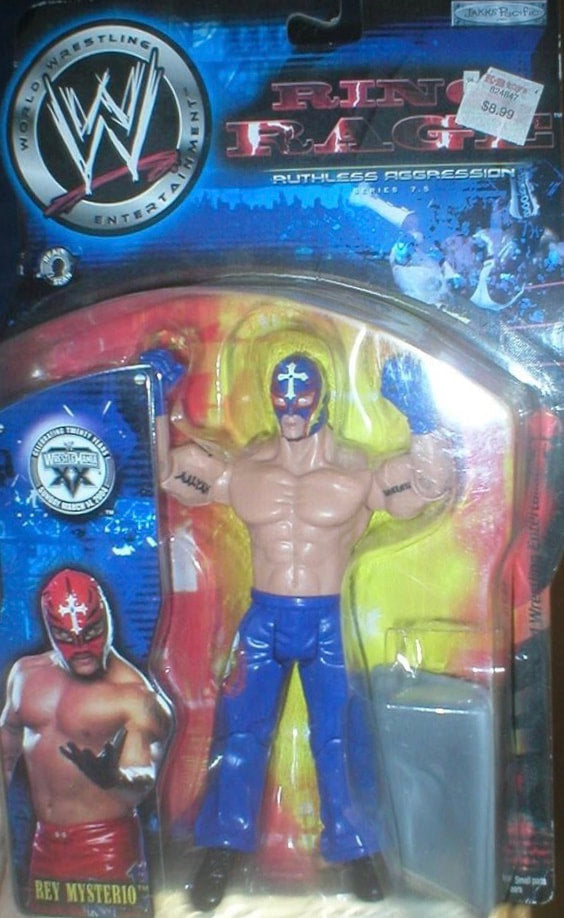 WWE Jakks Pacific Ruthless Aggression 7.5 Rey Mysterio Action & Toy Figures PWcatalog
