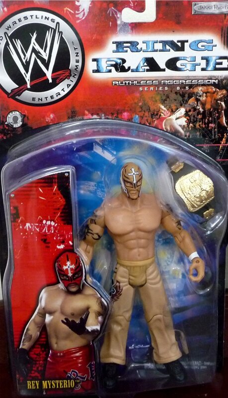 WWE Jakks Pacific Ruthless Aggression 8.5 Rey Mysterio Action & Toy Figures PWcatalog