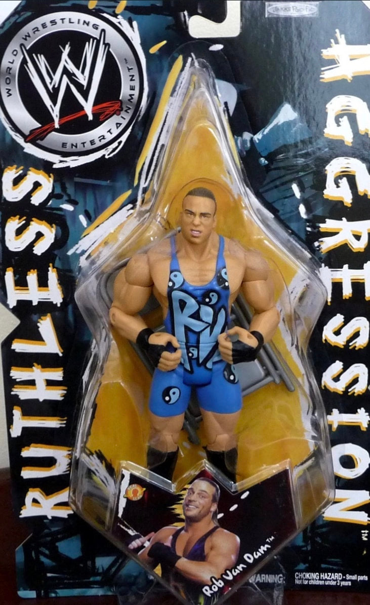 WWE Jakks Pacific Ruthless Aggression 9 Rob Van Dam Action & Toy Figures PWcatalog
