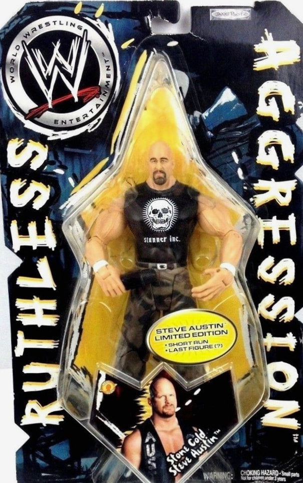WWE Jakks Pacific Ruthless Aggression 9 Stone Cold Steve Austin Action & Toy Figures PWcatalog