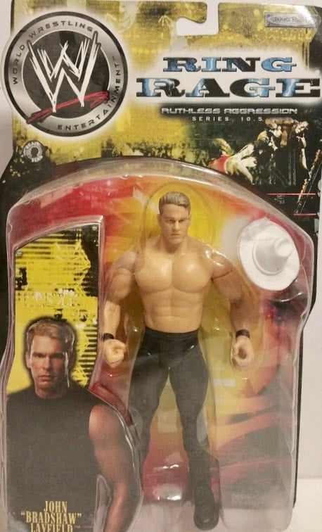 WWE Jakks Pacific Ruthless Aggression 10.5 John "Bradshaw" Layfield Action & Toy Figures PWcatalog