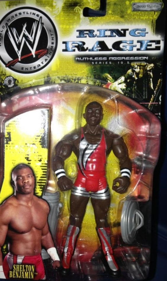 WWE Jakks Pacific Ruthless Aggression 10.5 Shelton Benjamin Action & Toy Figures PWcatalog