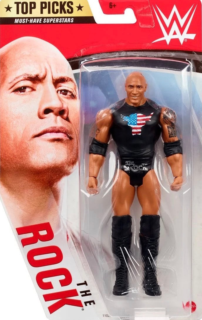 WWE Mattel Top Picks 2020 The Rock Action & Toy Figures PWcatalog