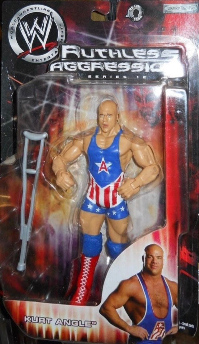 WWE Jakks Pacific Ruthless Aggression 12 Kurt Angle Action & Toy Figures PWcatalog