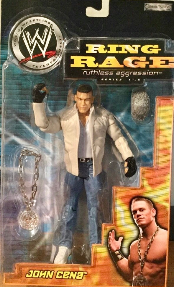 WWE Jakks Pacific Ruthless Aggression 17.5 John Cena Action & Toy Figures PWcatalog