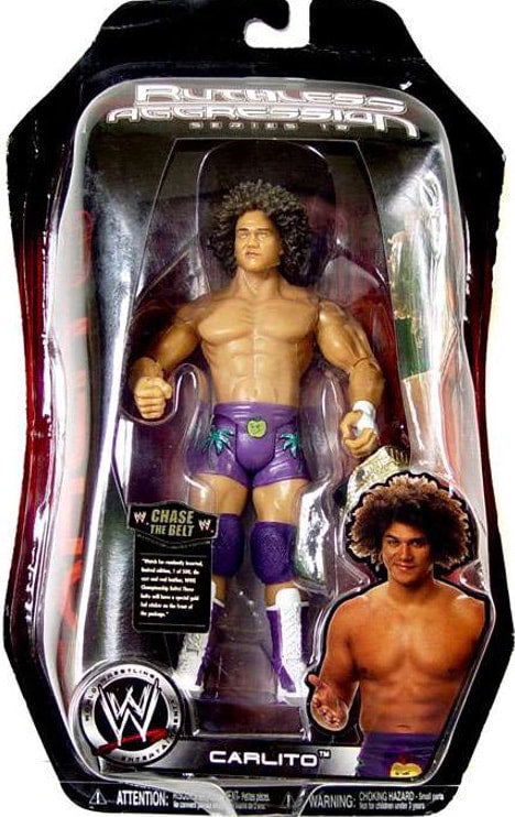 WWE Jakks Pacific Ruthless Aggression 18 Carlito Action & Toy Figures PWcatalog