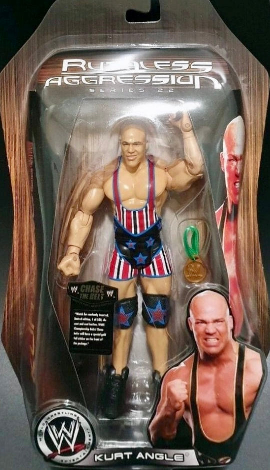 WWE Jakks Pacific Ruthless Aggression 22 Kurt Angle Action & Toy Figures PWcatalog