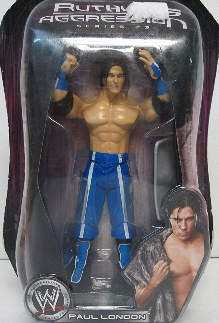 WWE Jakks Pacific Ruthless Aggression 23 Paul London Action & Toy Figures PWcatalog