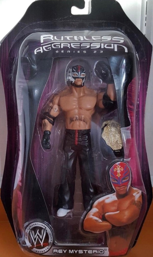 WWE Jakks Pacific Ruthless Aggression 23 Rey Mysterio Action & Toy Figures PWcatalog